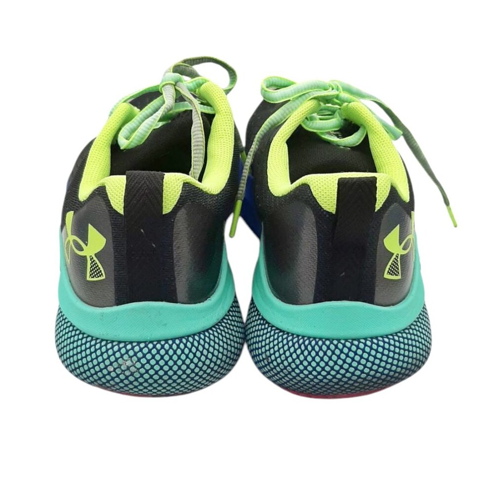 Under Armour HOVR Women's Turbulence Black & Multicolored Running Shoes SZ 8.5 - Picture 4 of 10